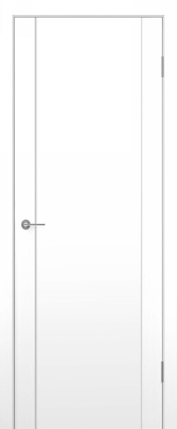 Межкомнатная дверь  Contur MX 10 ДГ, массив + МДФ, экошпон (полипропилен), 800*2000, Цвет: Белый полипропилен, нет