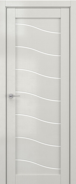 Межкомнатная дверь  DEFORM V V2, массив + МДФ, экошпон на основе ПВХ, 800*2000, Цвет: Крем вуд, Lacobel белый лак