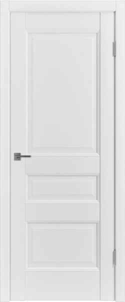 Межкомнатная дверь  Emalex E3 ДГ, массив + МДФ, экошпон (полипропилен), 800*2000, Цвет: Ice, нет