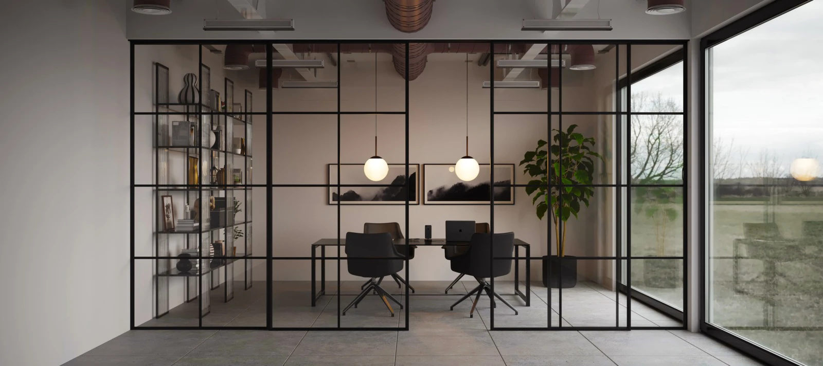 Свет и пространство вместо стен