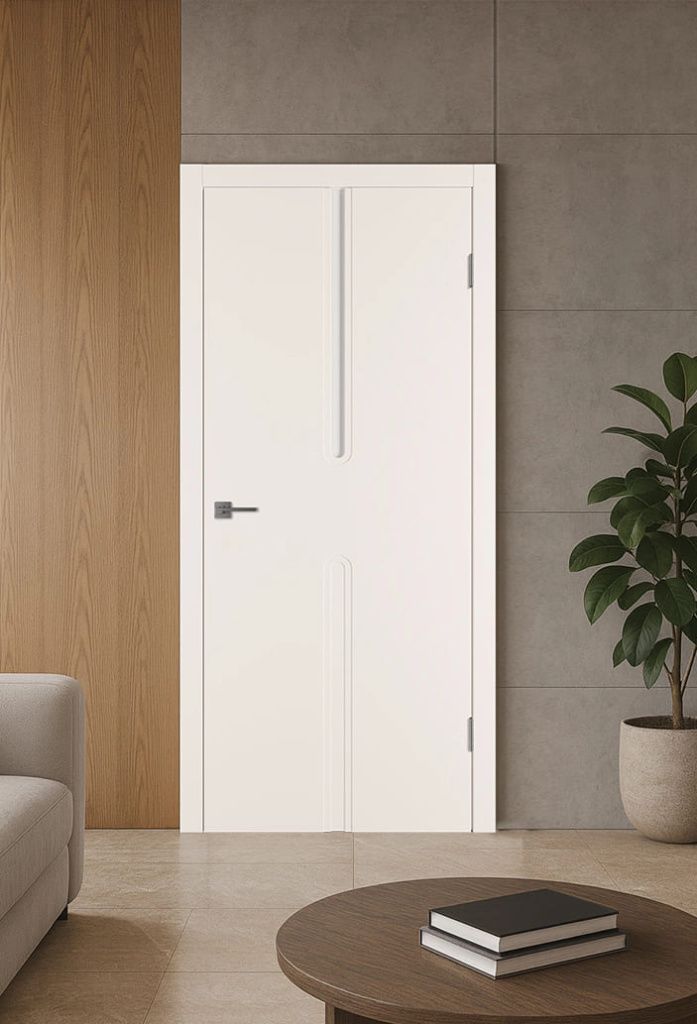 Межкомнатные двери Integra в белой эмали