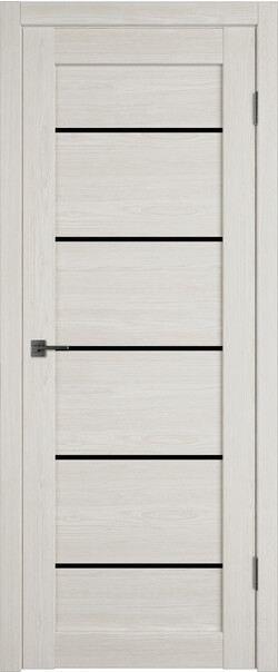 Межкомнатная дверь  Atum Pro  Х27 Black Gloss, массив + МДФ, экошпон+защитный лак, 800*2000, Цвет: Artic Oak, black gloss