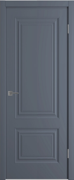 Межкомнатная дверь  Winter Беатрис 2 ДГ, массив + МДФ, эмаль, 800*2000, Цвет: Графит эмаль, нет