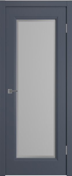 Межкомнатная дверь  Winter Норра 1 ДО, массив + МДФ, эмаль, 800*2000, Цвет: Графит эмаль, мателюкс матовое с рисунком