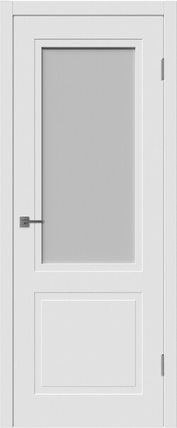 Межкомнатная дверь  Winter Флэт 2 ДО, массив + МДФ, эмаль, 800*2000, Цвет: Белая эмаль, мателюкс