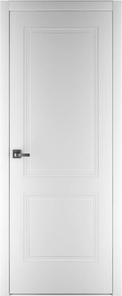 Межкомнатная дверь  ART Lite Соло-2 ДГ, массив + МДФ, эмаль, 800*2000, Цвет: Белая эмаль, нет