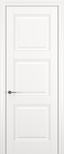 Межкомнатная дверь  АртКлассик Гранд ДГ ART Classic Прайм, массив + МДФ, Эмаль+лак, 800*2000, Цвет: Белая эмаль, нет