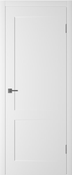 Межкомнатная дверь  Winter Эклипс 2 ДГ, массив + МДФ, эмаль, 800*2000, Цвет: Белая эмаль, нет