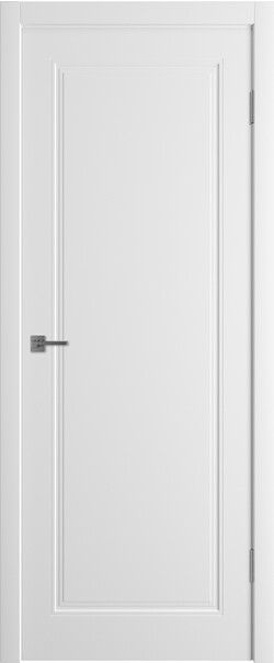 Межкомнатная дверь  Winter Моника 1 ДГ, массив + МДФ, эмаль, 800*2000, Цвет: Белая эмаль, нет