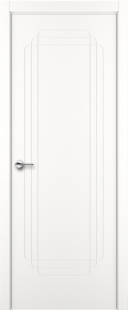 Межкомнатная дверь  ART Lite Realta ДГ, массив + МДФ, эмаль, 800*2000, Цвет: Белая эмаль, нет