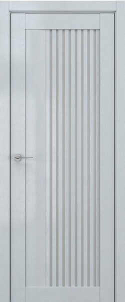 Межкомнатная дверь  DEFORM V V8, массив + МДФ, экошпон на основе ПВХ, 800*2000, Цвет: Грей вуд, мателюкс матовое