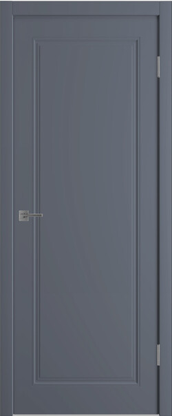 Межкомнатная дверь  Winter Моника 1 ДГ, массив + МДФ, эмаль, 800*2000, Цвет: Графит эмаль, нет