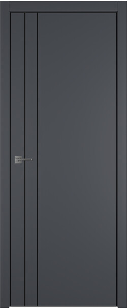 Межкомнатная дверь  Urban  2 V, МДФ + ХДФ, экошпон (полипропилен), 800*2000, Цвет: Onyx, нет