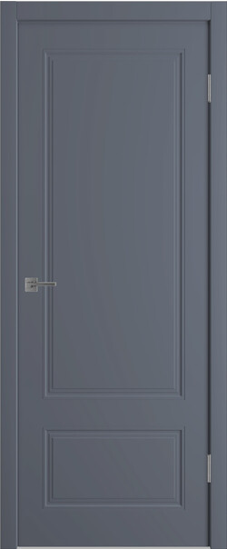 Межкомнатная дверь  Winter Моника 2 ДГ, массив + МДФ, эмаль, 800*2000, Цвет: Графит эмаль, нет