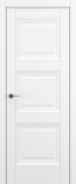 Межкомнатная дверь  Classic Baguette Гранд ДГ Baguette B2, массив + МДФ, Полипропилен RENOLIT, 800*2000, Цвет: Белый матовый, нет