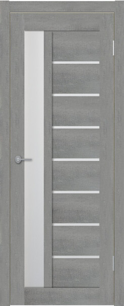 Межкомнатная дверь  TexStyle TS4 ДО, массив + МДФ, экошпон на основе ПВХ, 800*2000, Цвет: Лорэт грей, мателюкс матовое