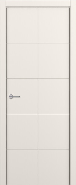 Межкомнатная дверь  ART Lite Quadratto ДГ, массив + МДФ, эмаль, 800*2000, Цвет: Жемчужно-перламутровая эмаль, нет
