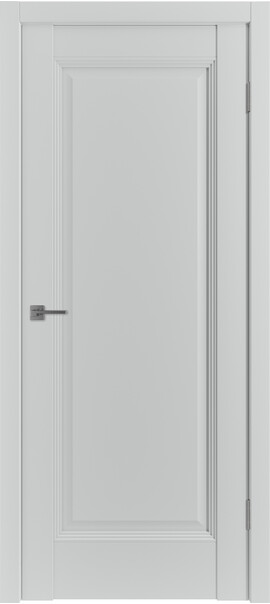 Межкомнатная дверь  Emalex EST1 ДГ, массив + МДФ, экошпон (полипропилен), 800*2000, Цвет: Steel, нет