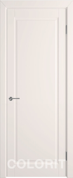 Межкомнатная дверь  COLORIT К3  ДГ, массив + МДФ, эмаль, 800*2000, Цвет: Слоновая кость эмаль, нет