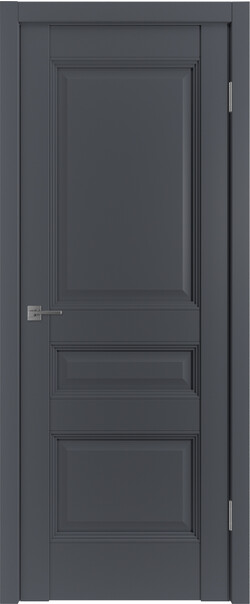 Межкомнатная дверь  Emalex EST3 ДГ, массив + МДФ, экошпон (полипропилен), 800*2000, Цвет: Onyx, нет