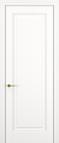 Межкомнатная дверь  АртКлассик Неаполь ДГ ART Classic Прайм, массив + МДФ, Эмаль+лак, 800*2000, Цвет: Белая эмаль, нет