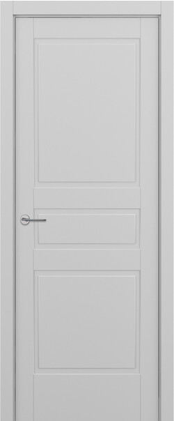 Межкомнатная дверь  ART Lite Ампир ДГ, массив + МДФ, эмаль, 800*2000, Цвет: Светло-серая эмаль RAL 7047, нет