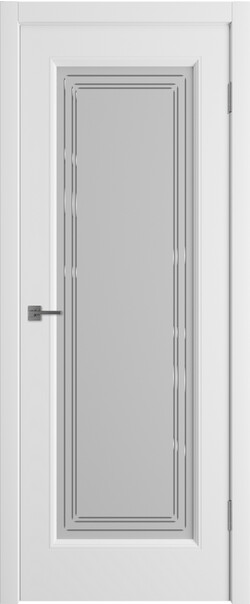 Межкомнатная дверь  Winter Беатрис 1 ДО, массив + МДФ, эмаль, 800*2000, Цвет: Белая эмаль, мателюкс матовое с гравировкой