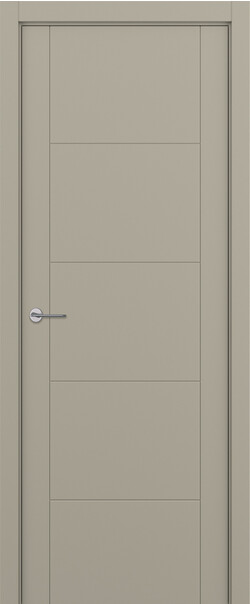 Межкомнатная дверь  ART Lite Scala ДГ, массив + МДФ, эмаль, 800*2000, Цвет: Серый шелк эмаль RAL 7044, нет