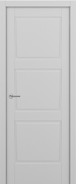 Межкомнатная дверь  ART Lite Гранд ДГ, массив + МДФ, эмаль, 800*2000, Цвет: Светло-серая эмаль RAL 7047, нет