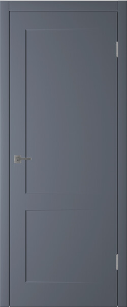 Межкомнатная дверь  Winter Эклипс 2 ДГ, массив + МДФ, эмаль, 800*2000, Цвет: Графит эмаль, нет