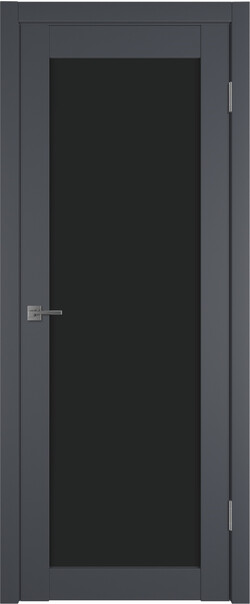 Межкомнатная дверь  Emalex E32 ДО, массив + МДФ, экошпон (полипропилен), 800*2000, Цвет: Onyx, Slate