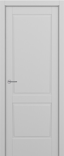 Межкомнатная дверь  ART Lite Венеция ДГ, массив + МДФ, эмаль, 800*2000, Цвет: Светло-серая эмаль RAL 7047, нет