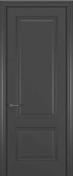 Межкомнатная дверь  АртКлассик Венеция ДГ ART Classic Прайм, массив + МДФ, Эмаль+лак, 800*2000, Цвет: Темно-серый, нет