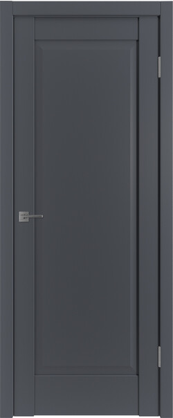 Межкомнатная дверь  Emalex ER1 ДГ, массив + МДФ, экошпон (полипропилен), 800*2000, Цвет: Onyx, нет